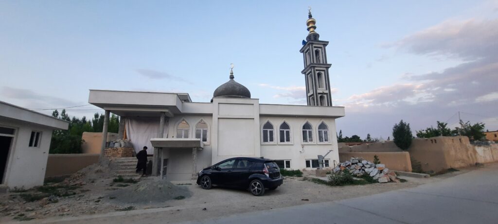 Abubakr-Sediq Masjid in Logar province of Afghanistan re-constructed by ASEF